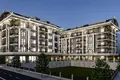 Жилой комплекс Новый проект с бассейном, спа-комплексом и садом в 300 метрах от моря, в центре Аланьи, Турция