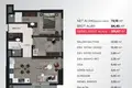 Квартира 3 комнаты 125 м² Bayrakli, Турция