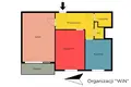 2 room apartment 51 m² Lodz, Poland