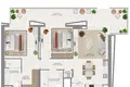Appartement 2 chambres 125 m² Doubaï, Émirats arabes unis