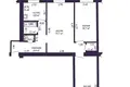 Apartamento 3 habitaciones 57 m² Slutsk, Belarús