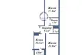 2 room apartment 65 m² Baranavichy, Belarus