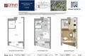 Apartamento 1 habitación 26 m² Minsk, Belarús
