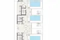 Penthouse z 2 sypialniami 75 m² Benijofar, Hiszpania