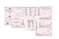 3 bedroom apartment 99 m² Marupe, Latvia