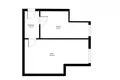 Квартира 1 комната 36 м² Познань, Польша
