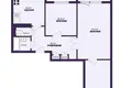 Квартира 3 комнаты 63 м² Слуцк, Беларусь