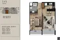 Apartamento 2 habitaciones 65 m² Mezitli, Turquía