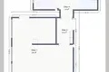 2 room apartment 38 m² Warsaw, Poland