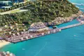 Wohnkomplex Three-level houses in a residential complex with a private beach, a marina, a wide range of services in Bodrum, Mugla, Turkey