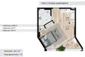 Studio apartment 1 bedroom 36 m² Phuket City Municipality, Thailand