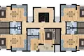 Apartamento 2 habitaciones 65 m² Muratpasa, Turquía
