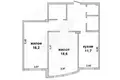 Appartement 2 chambres 65 m² Muchaviecki sielski Saviet, Bélarus