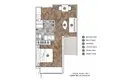 Studio 1 chambre 41 m² Ban Bang Thao, Thaïlande
