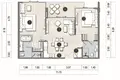 Appartement 2 chambres 96 m² Thalang, Thaïlande