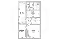 House 106 m² Muchaviecki sielski Saviet, Belarus