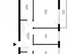 3 room apartment 55 m² Warsaw, Poland