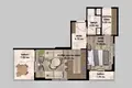 Appartement 2 chambres 69 m² Mezitli, Turquie