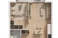 1 bedroom apartment 52 m² Golbasi, Turkey