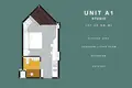 Studio 1 chambre 28 m² Ban Bang Thao, Thaïlande