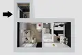 Mieszkanie 2 pokoi 26 m² Warszawa, Polska