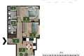 Mieszkanie 2 pokoi 115 m² Alanya, Turcja