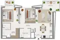 2 bedroom apartment 106 m² Dubai, United Arab Emirates