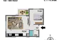 Apartamento 51 m² Mahmutlar, Turquía
