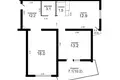 Квартира 2 комнаты 61 м² Минск, Беларусь