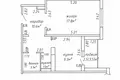 1 bedroom apartment 45 m² Minsk, Belarus