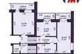 Квартира 4 комнаты 107 м² Минск, Беларусь