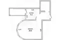 Appartement 1 chambre 39 m² Muchaviecki sielski Saviet, Bélarus