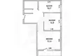 Mieszkanie 2 pokoi 60 m² Brześć, Białoruś
