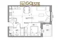 2 room apartment  Smolice, Poland
