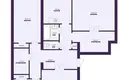 Квартира 4 комнаты 102 м² Минск, Беларусь