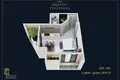 Квартира 1 комната 39 м² Тбилиси, Грузия