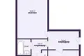 Квартира 2 комнаты 56 м² Радошковичи, Беларусь