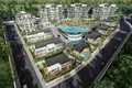 Maison de ville 2 chambres 226 m² Alanya, Turquie