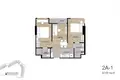Wohnung 2 Schlafzimmer 52 m² Tak Dad, Thailand