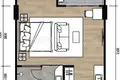 Wohnung 42 m² Sakhu, Thailand