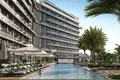 Residential complex New residence Hammock Park with swimming pools, a lagoon and a sandy beach, Wasl Gate, Dubai, UAE