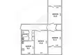 3 room apartment 69 m² Muchaviecki sielski Saviet, Belarus