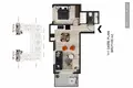 Apartamento 2 habitaciones 58 m² Alanya, Turquía