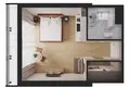 Appartement 1 chambre 41 m² Batoumi, Géorgie