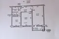 2 room apartment 47 m² Homyel, Belarus