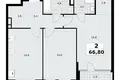 Appartement 2 chambres 67 m² Moscou, Russie