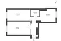 2 room apartment 58 m² Warsaw, Poland