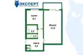 Квартира 1 комната 32 м² Минск, Беларусь