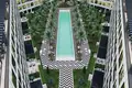 Residential complex New residence with a swimming pool and an underground parking, Istabul, Turkey