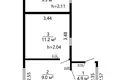 2 room house 34 m² Bialarucki sielski Saviet, Belarus